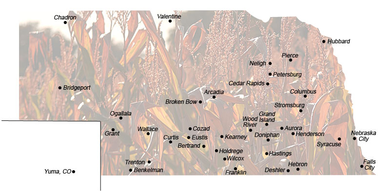 Nebraska Map